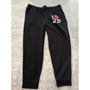 Jonas Brothers I (heart) JB Sweatpants Official Merch-Size 2XL Joggers Sweats